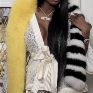 COPY - Fox fur sling wrap